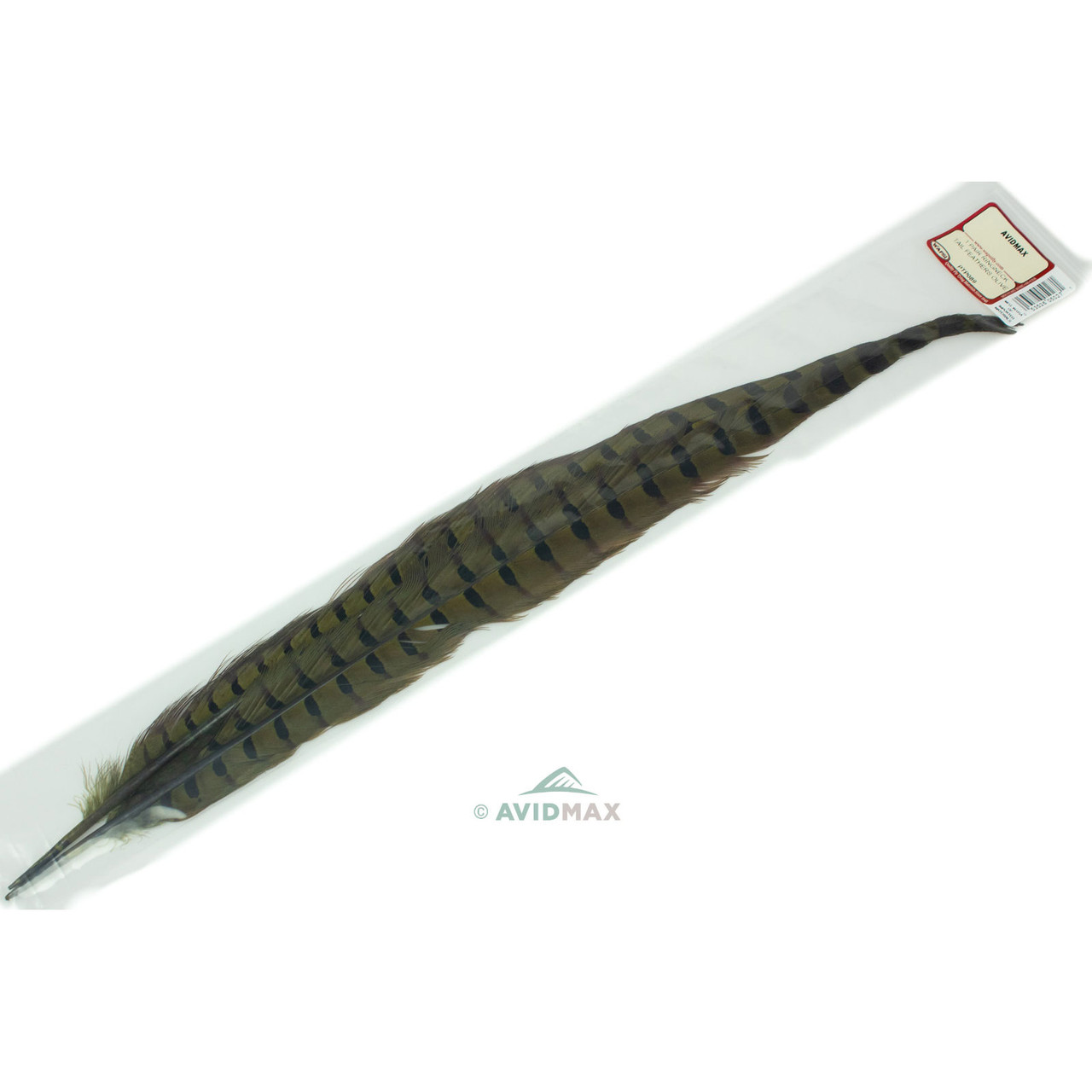 Wapsi Ringneck Tail Feathers One Pair Olive