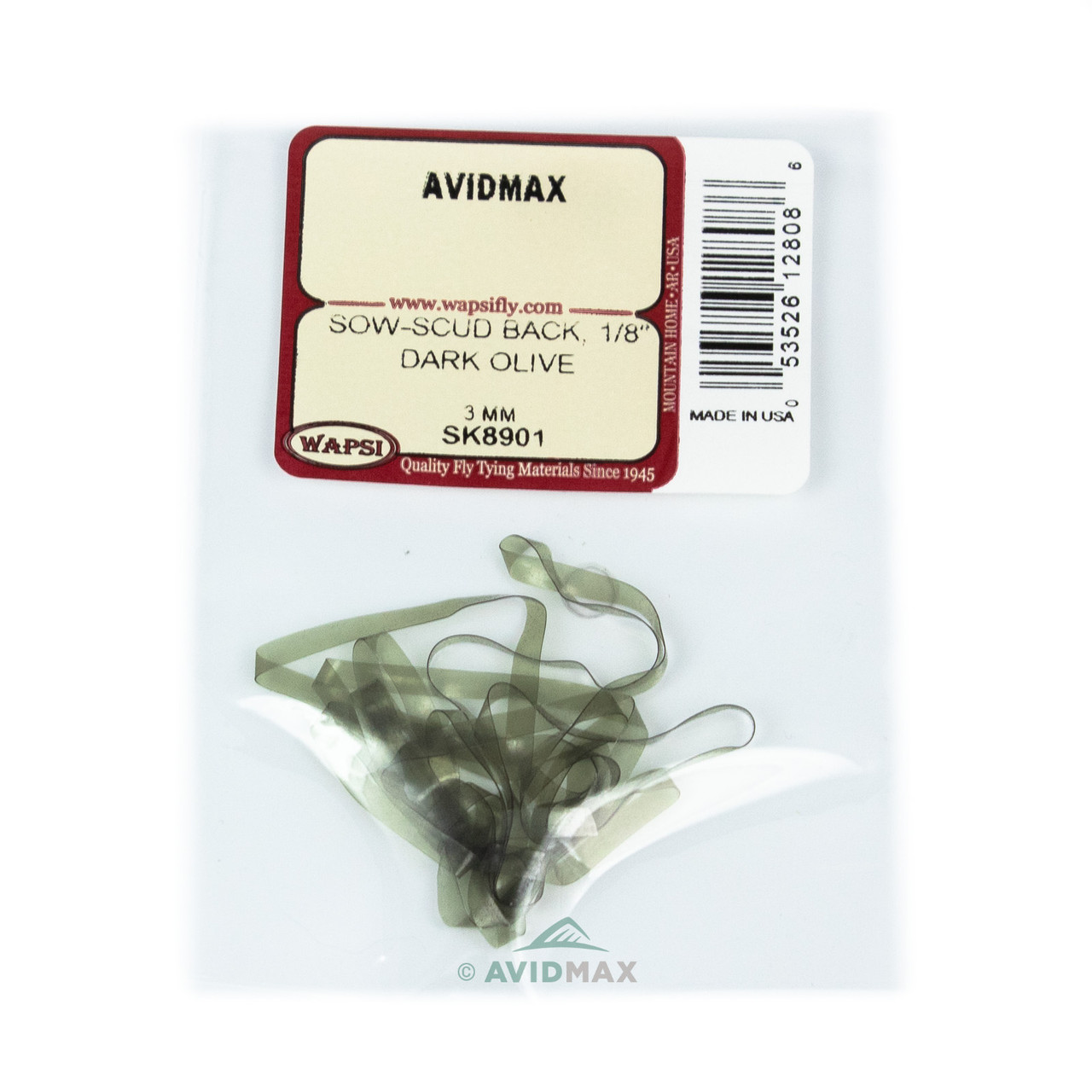 Wapsi Sow-Scud Back 1/8" Dark Olive