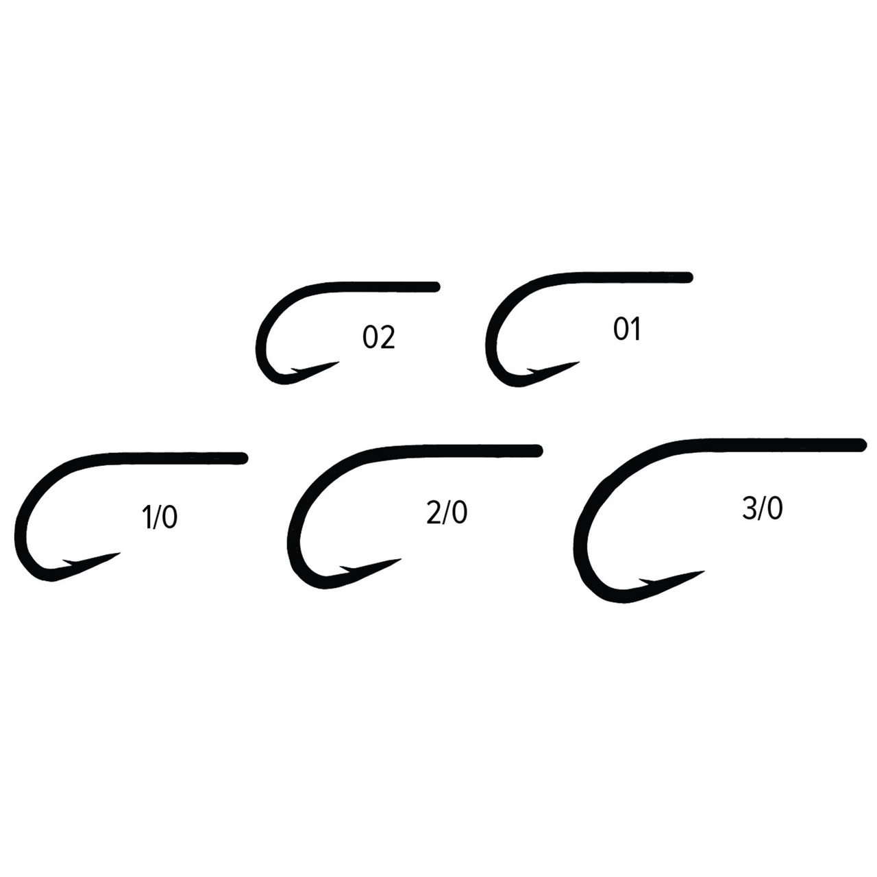 Umpqua X-Series XS415 BN5X Tarpon Fly Tying Hook - view 1