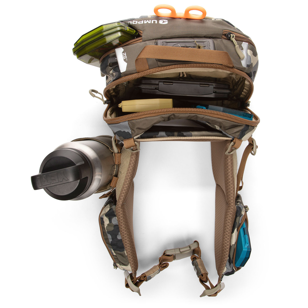 Umpqua Ledges ZS2 650 Waist Pack Fly Fishing with Integrated Net Slot