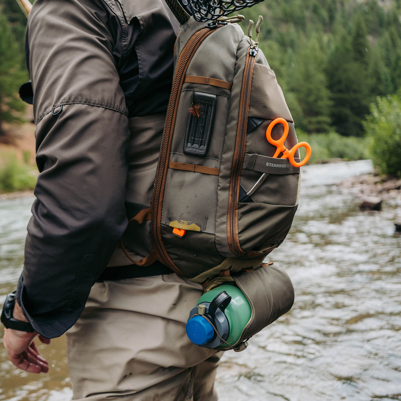 Umpqua Steamboat ZS2 1200 Sling Ambidextrous Fly Fishing Pack