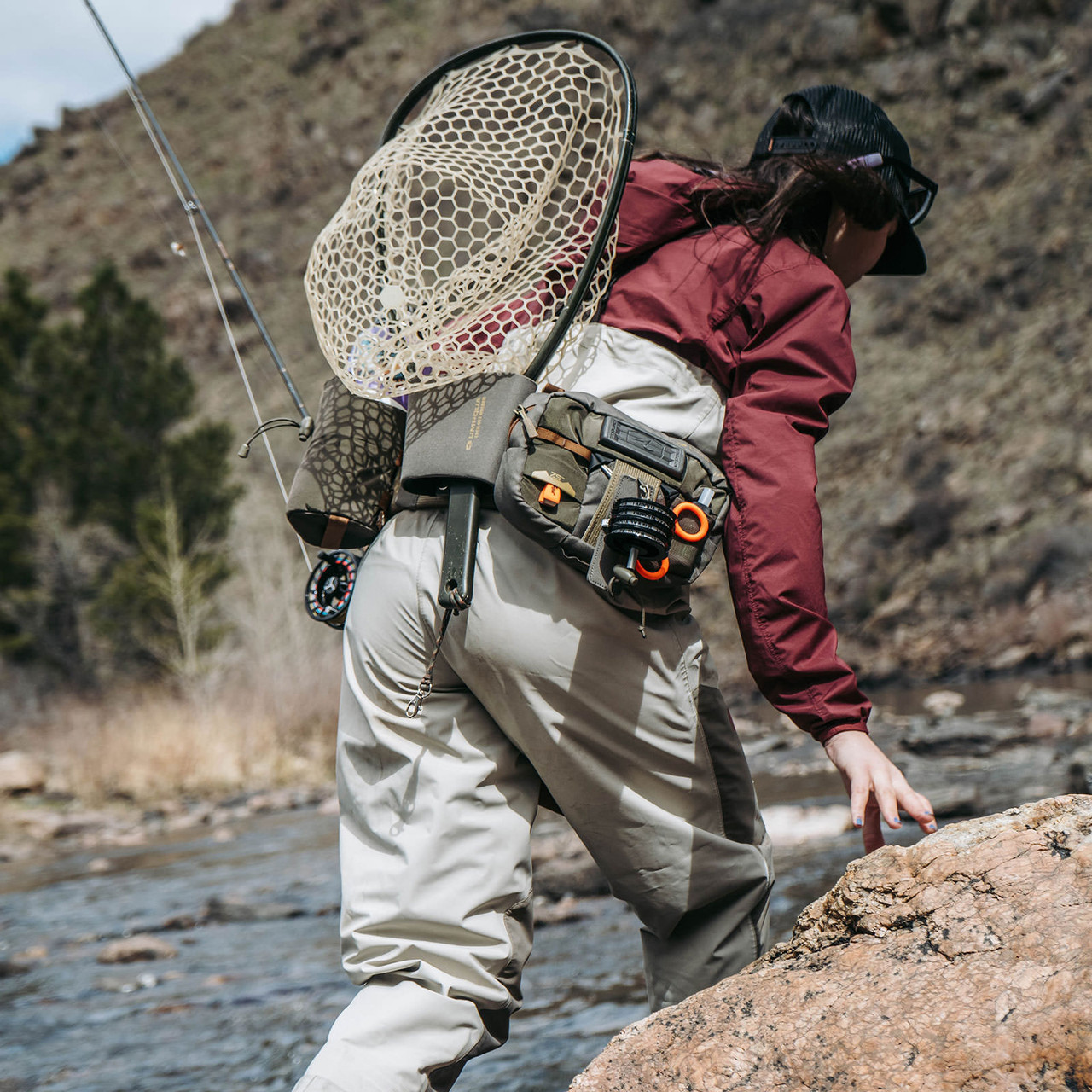 Umpqua Wader ZS2 Belt Customizable Lumbar Support Wading Belt