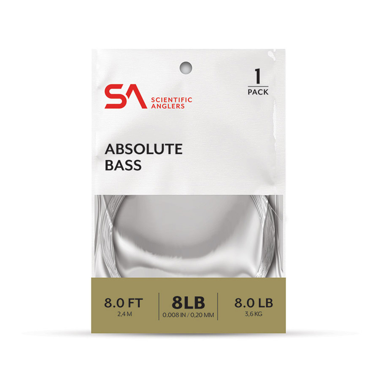 Scientific Anglers Absolute Bass Leader 8lb