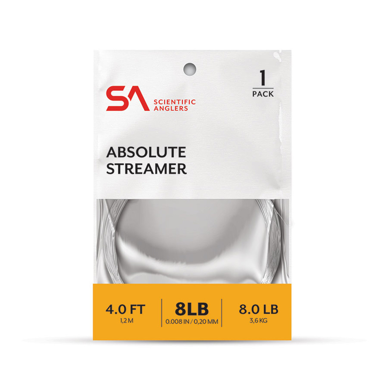 Scientific Anglers Absolute Streamer Leader 4 ft