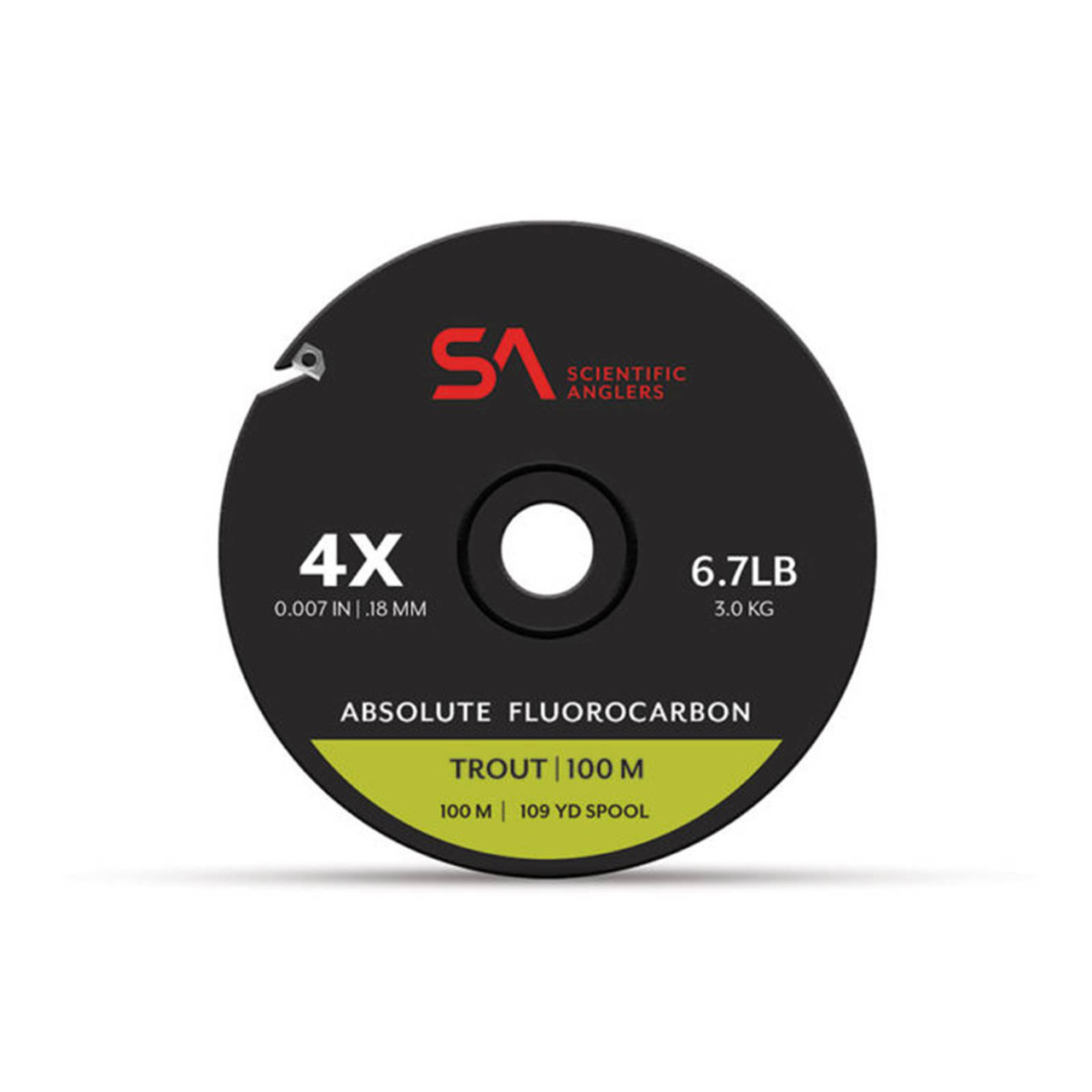 Scientific Anglers Absolute Trout Fluorocarbon Tippet 30m and 100m