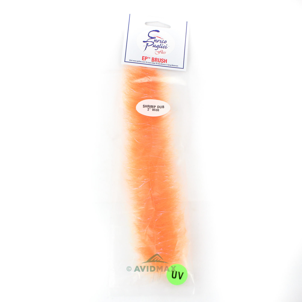 Enrico Puglisi EP Shrimp Dubbing Brush Hot Orange