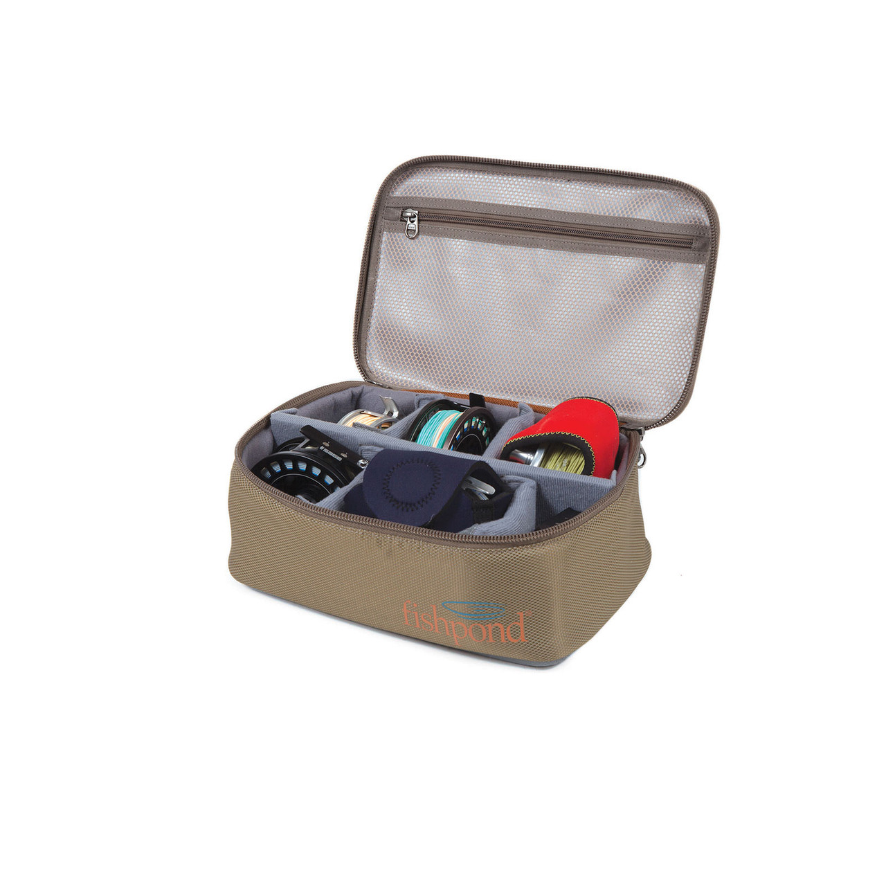 Fishpond Ripple Fly Reel Case Storage Fishing Gear Organizer Large