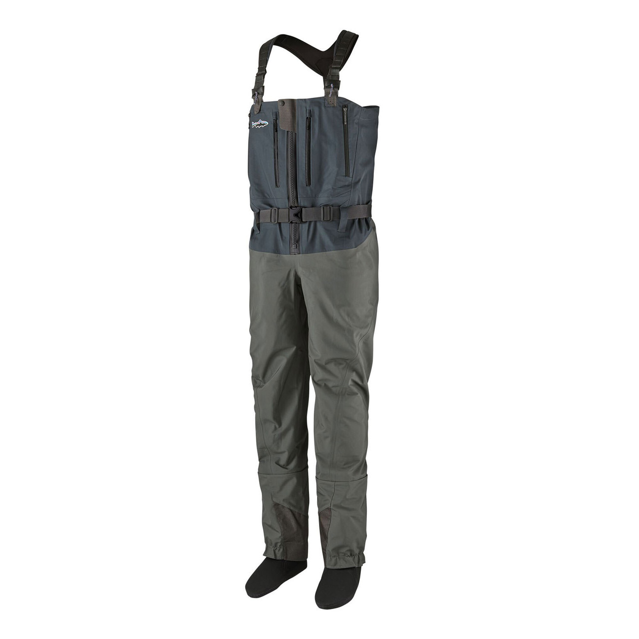 Patagonia Women's Swiftcurrent Expedition Zip Front Waders MRM / River Rock Green