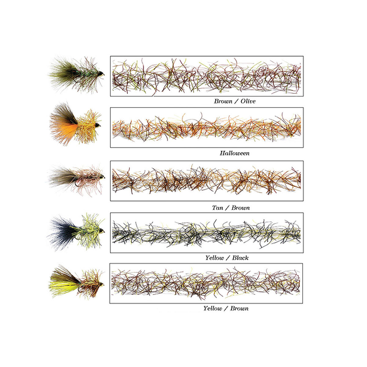 MFC Rubber Bugger Hackle - view 2