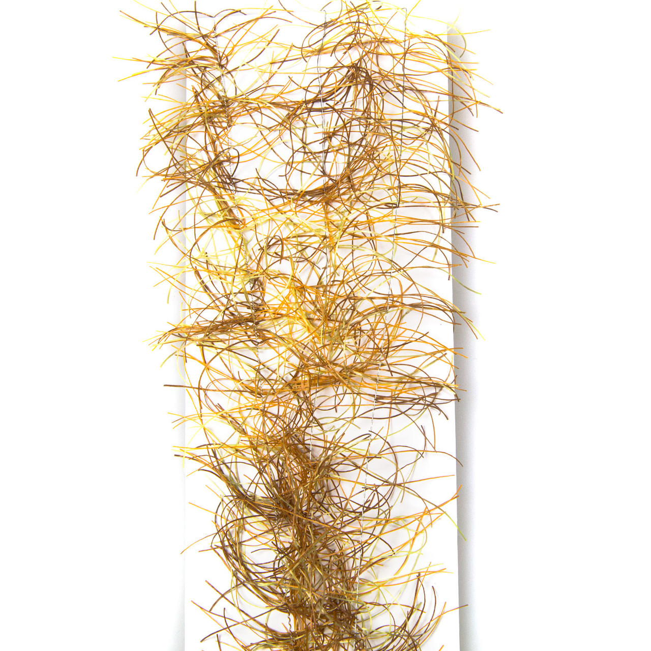 MFC Rubber Bugger Hackle Brown/Orange/Yellow
