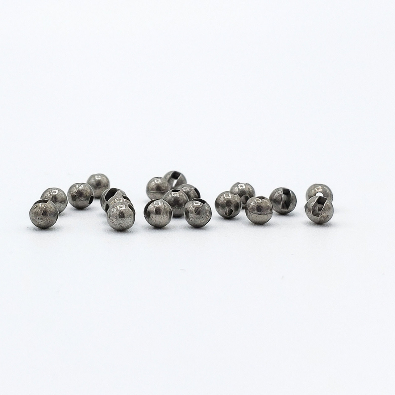Firehole Stones Slotted Tungsten Beads 3.0 mm - 1/8 - 24ct Birthday Suit