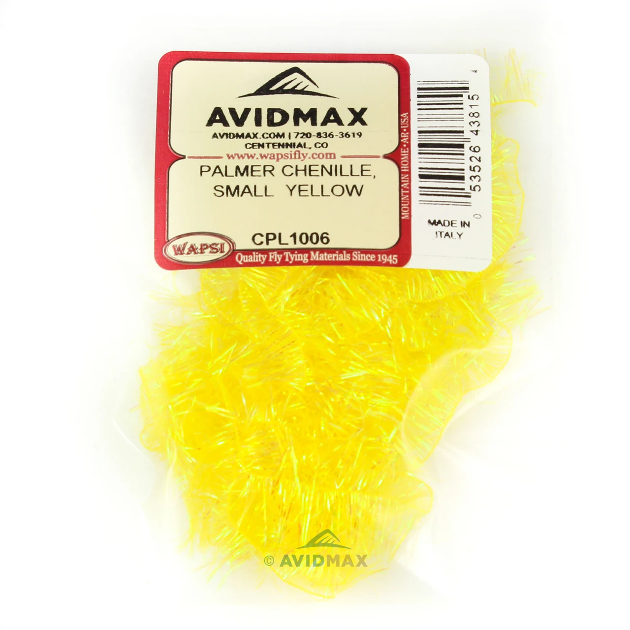 Wapsi Palmer Chenille Small Yellow