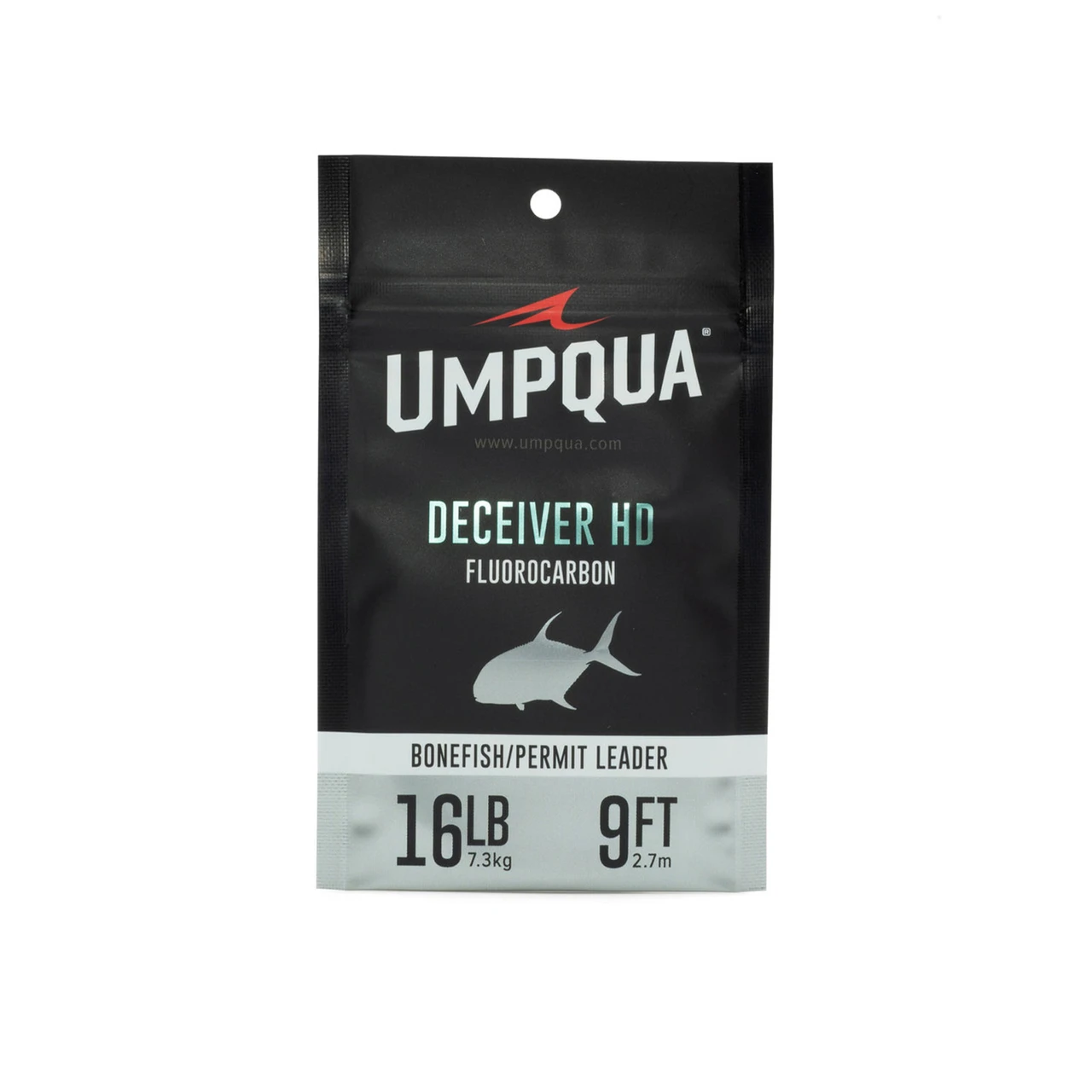 Umpqua Deceiver HD Bone Permit Fluorocarbon Leader 12LB - 9FT