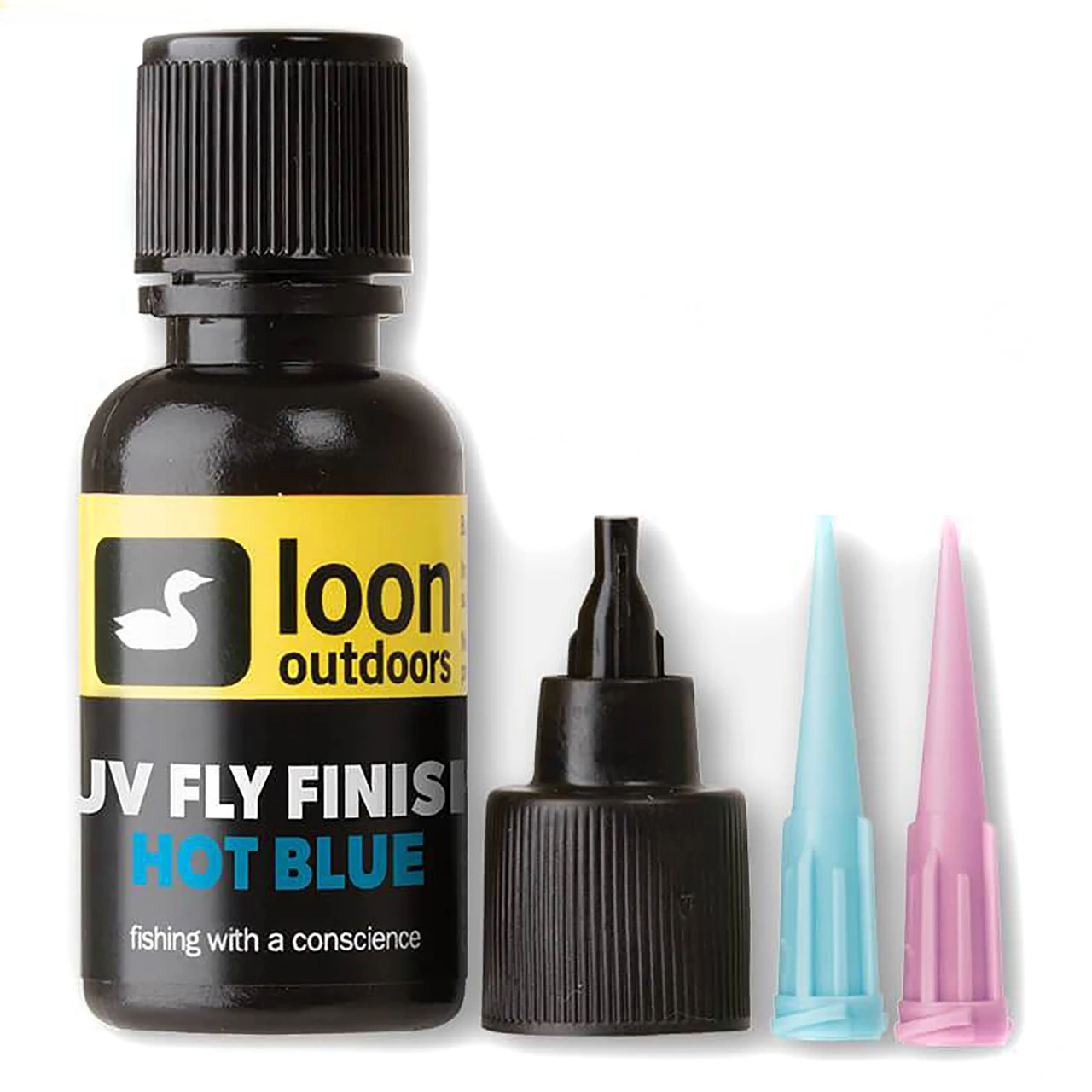 Loon UV Colored Fly Finish Resin Hot Blue