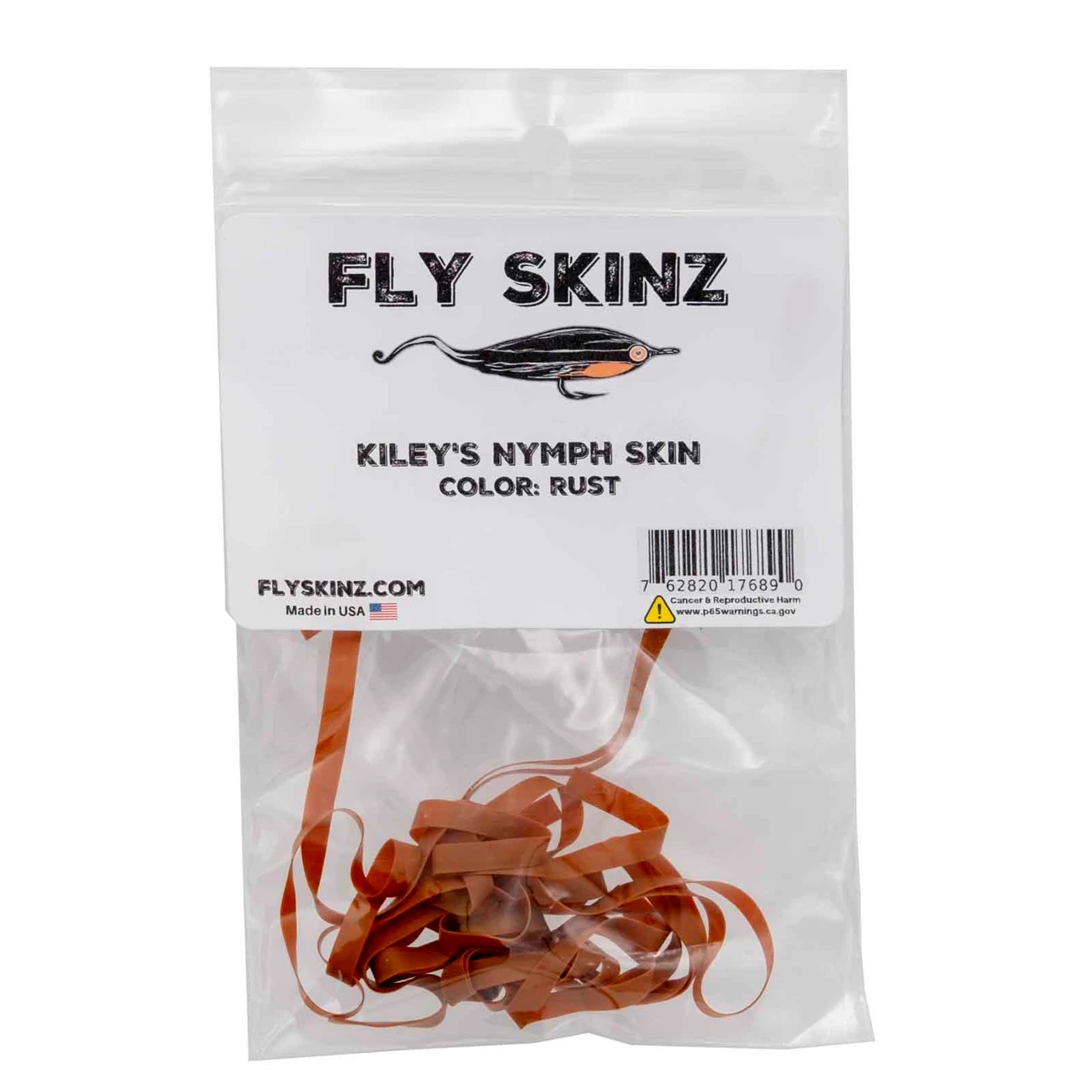 Hareline Kiley's Nymph Skins Rust