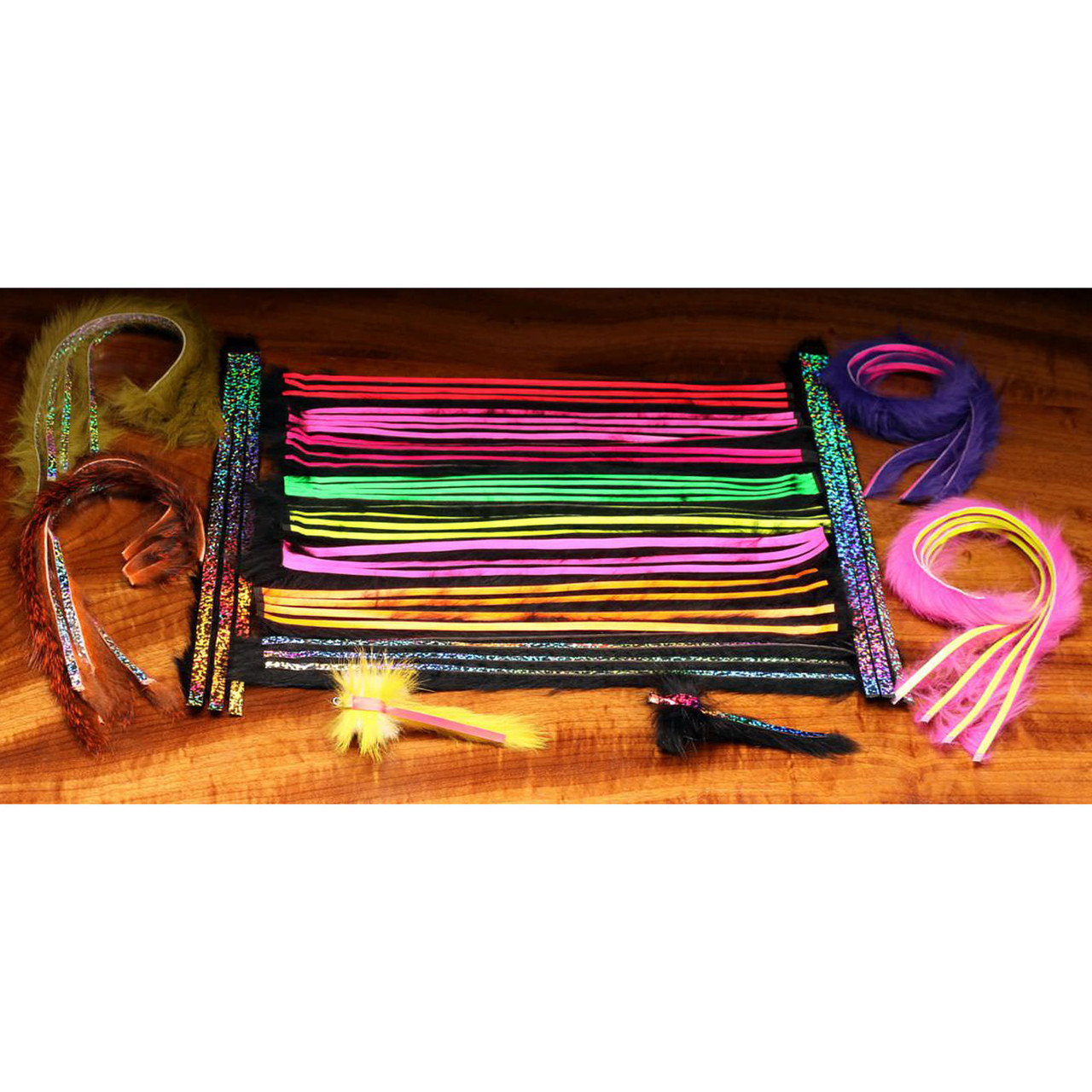 Hareline Magnum Bling Rabbit Strips