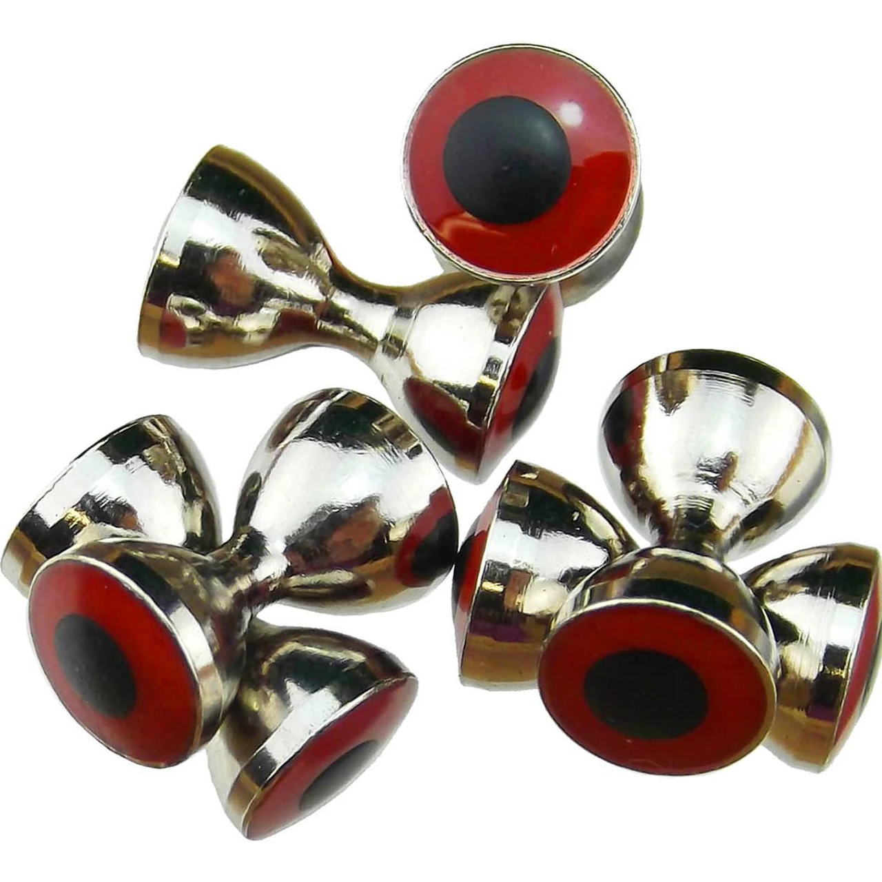Spirit River Real Eyes Plus 6.3 mm - 1/4 Nickel/Pearl