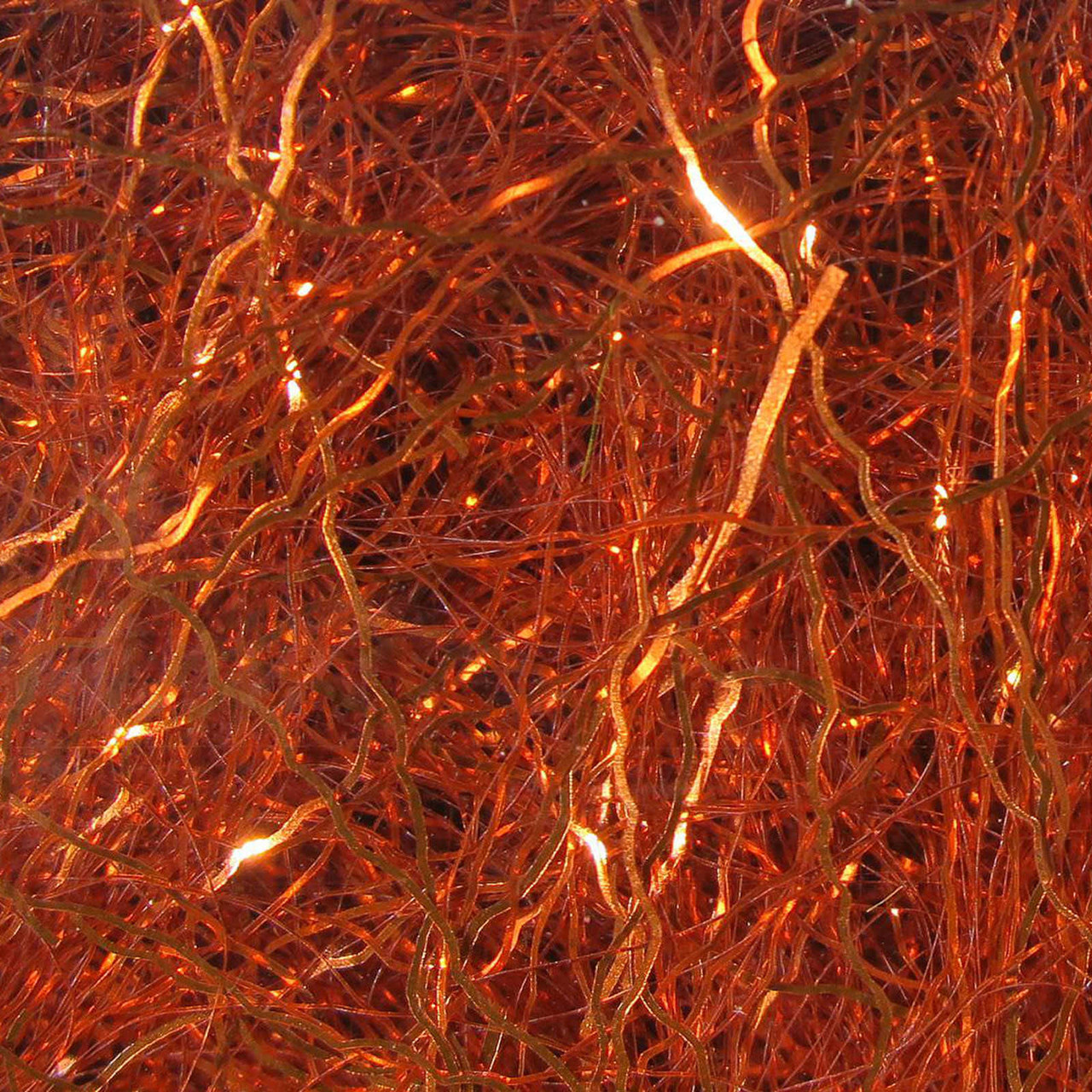Hareline Ripple Ice Fiber Orange