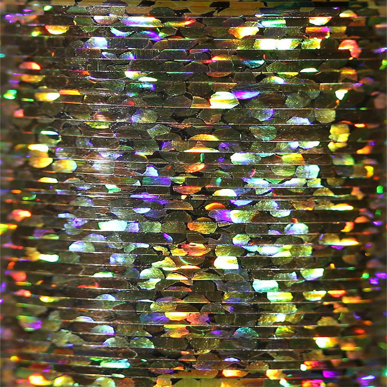 Veevus Holographic Tinsel Large Gold