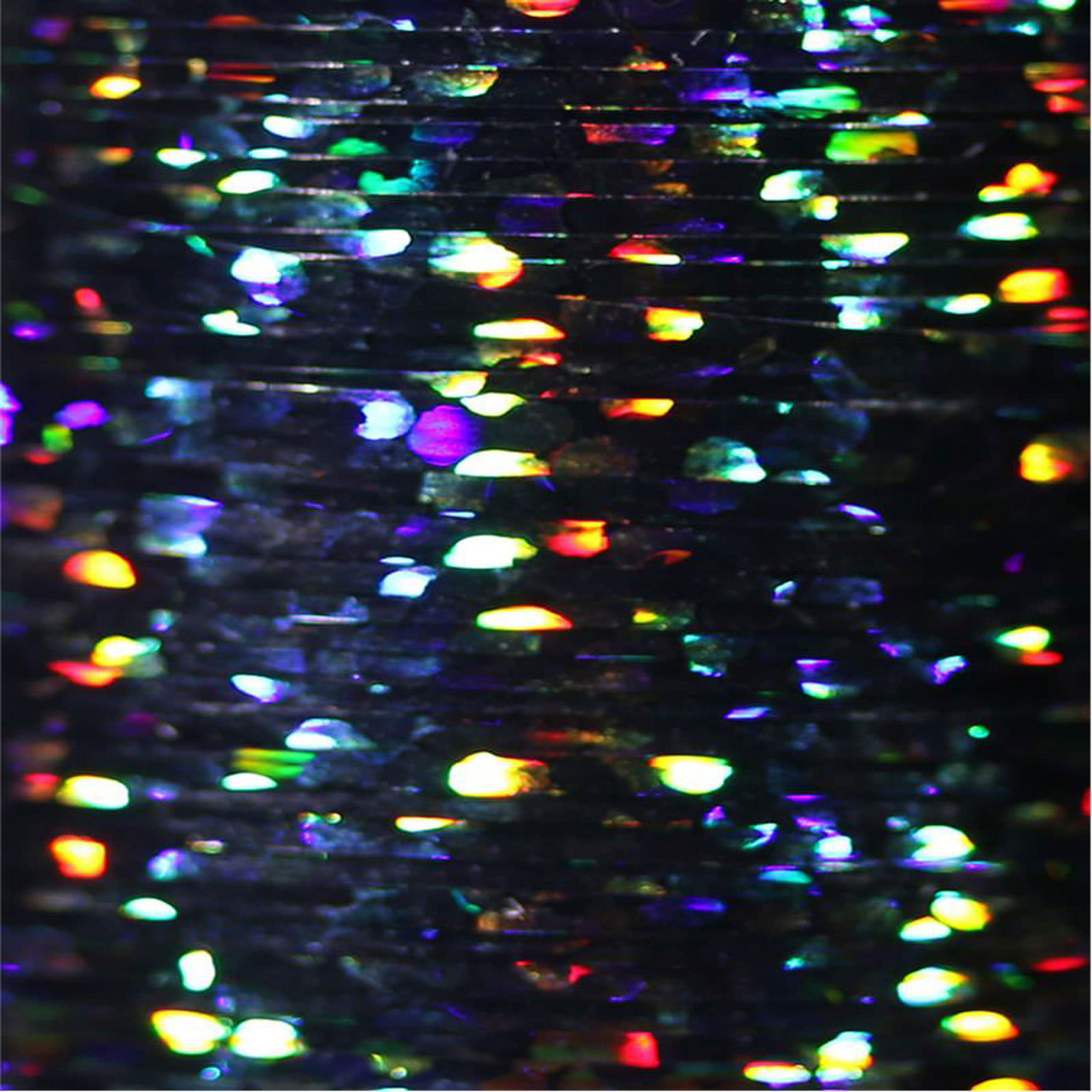 Veevus Holographic Tinsel Large Black