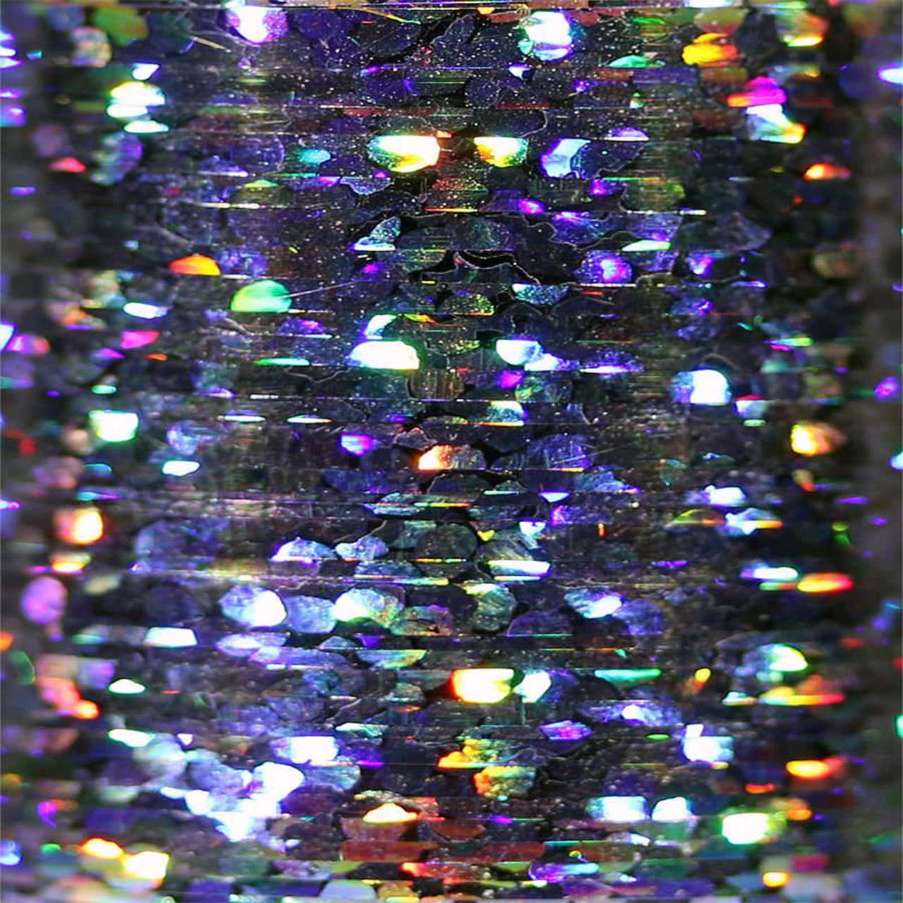 Veevus Holographic Tinsel Large Silver
