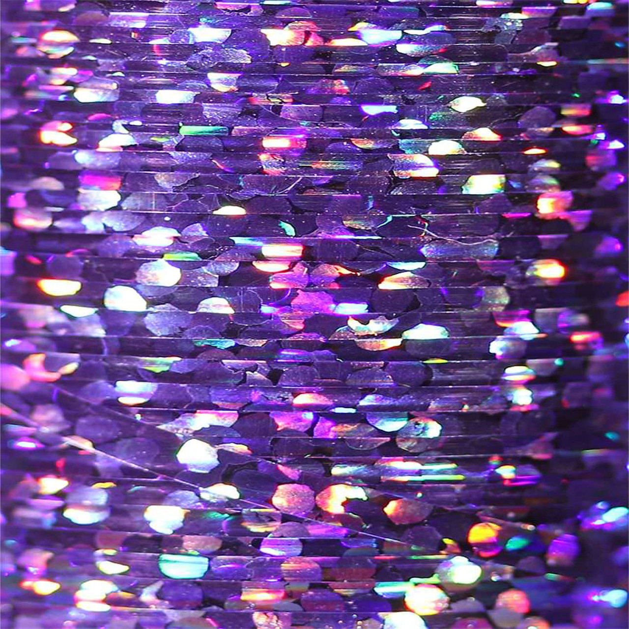 Veevus Holographic Tinsel Large Light Purple