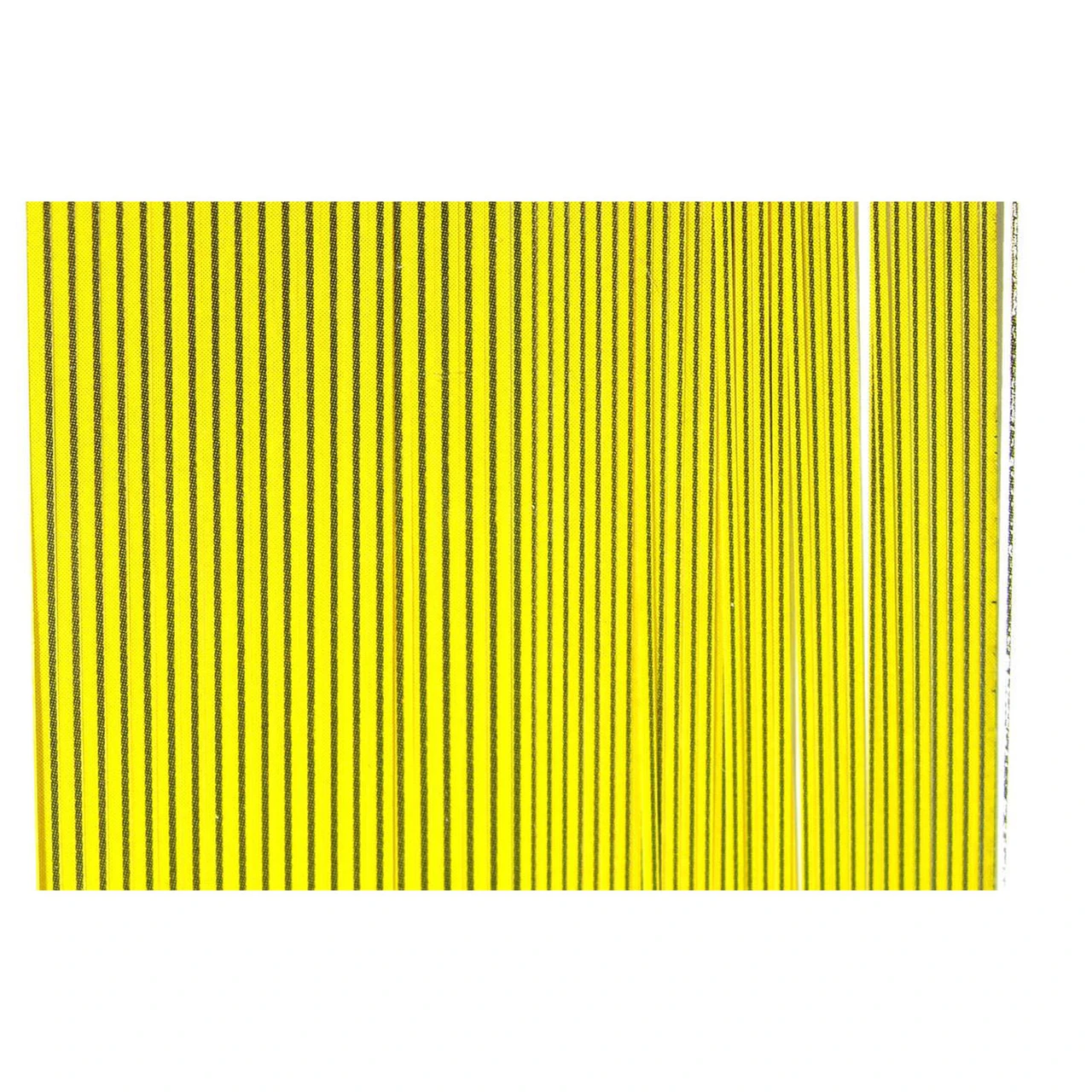 Hareline Synthetic Quill Body Wrap Sulphur Yellow
