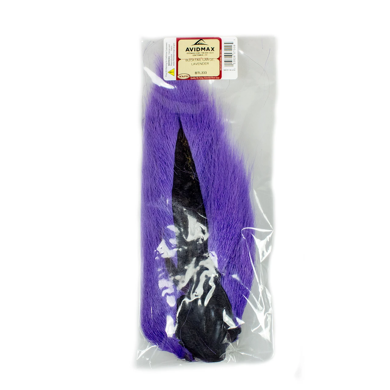 Wapsi Large Bucktail Natural Lavender