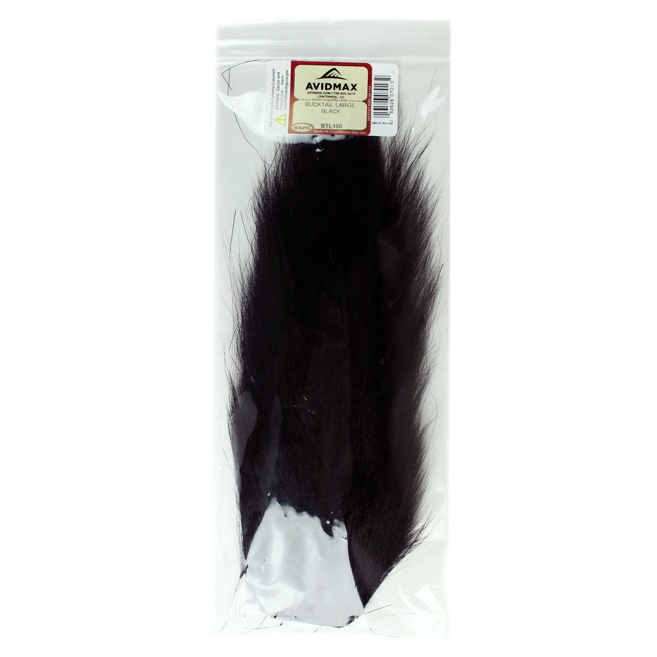 Wapsi Large Bucktail Natural Black