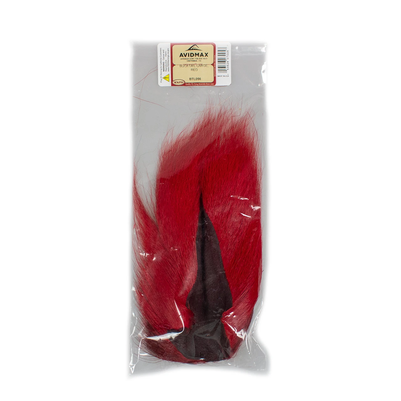 Wapsi Large Bucktail Natural Red