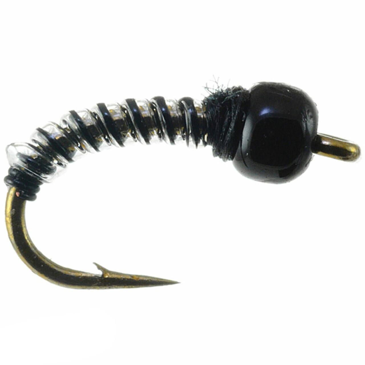 Umpqua Tube Midge Tungsten Black 2 Pack