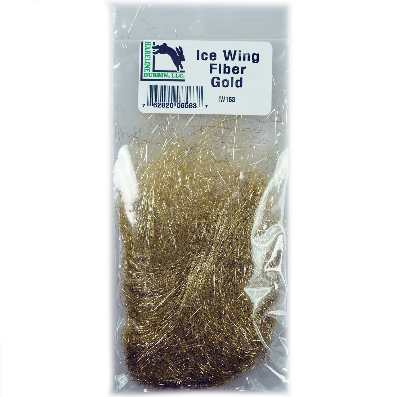 Hareline 8 inch Ice Wing Fiber Gold