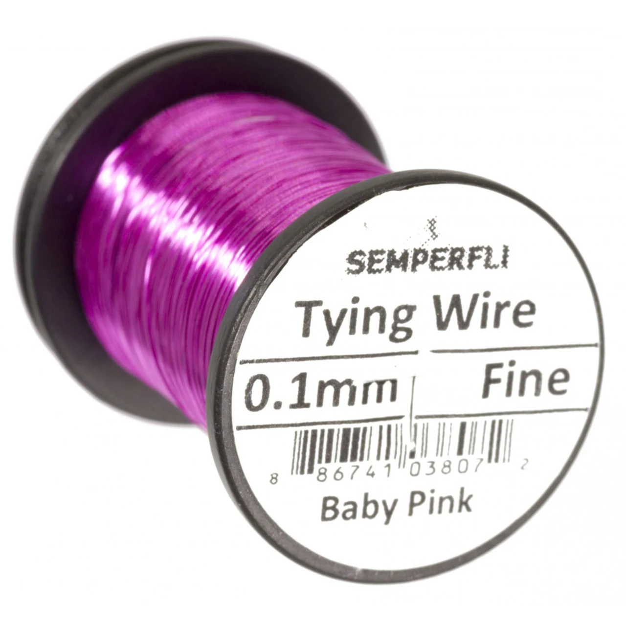 Semperfli Tying Wire 0.1mm Baby Pink