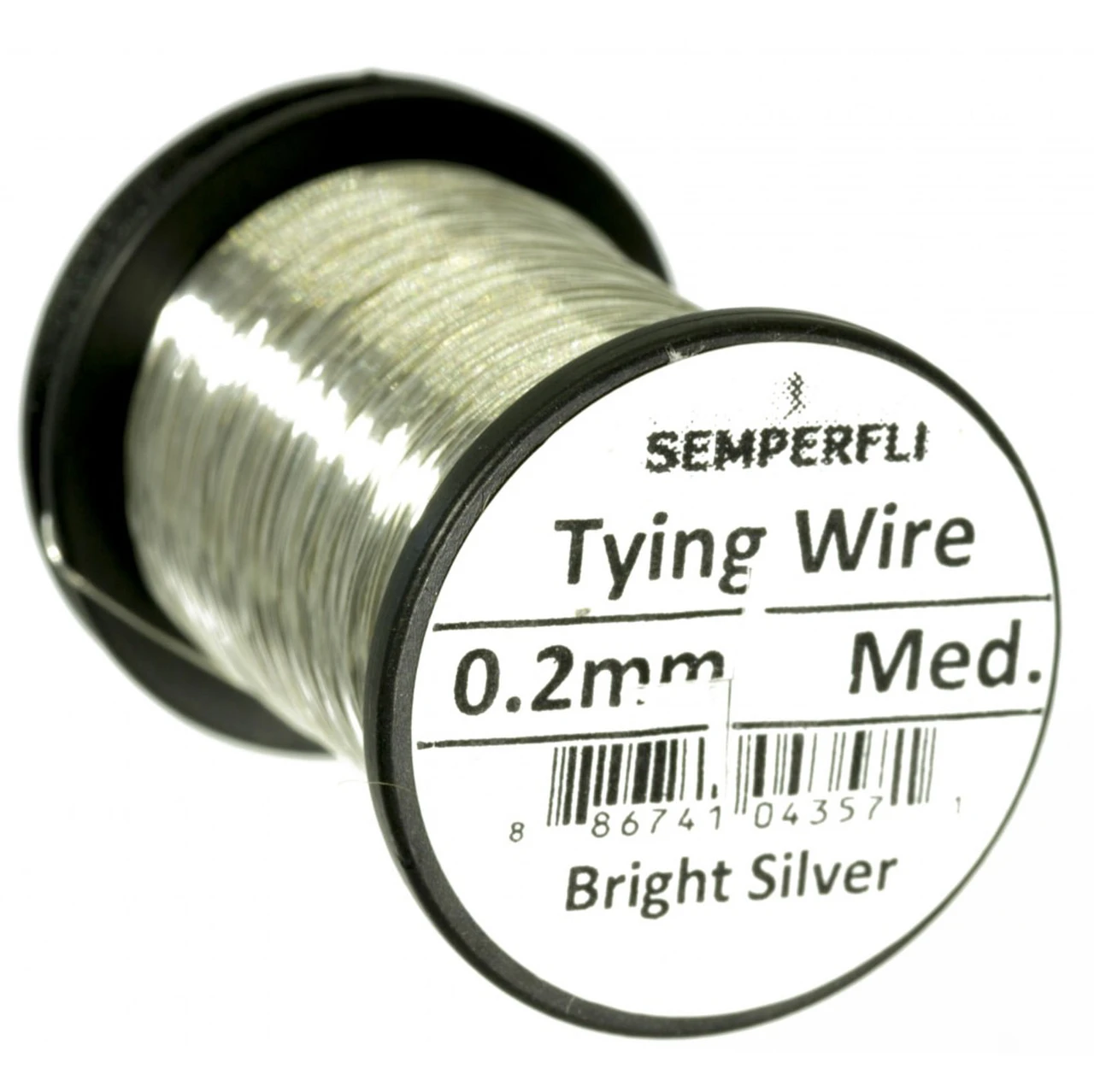 Semperfli Tying Wire 0.2mm Bright Silver