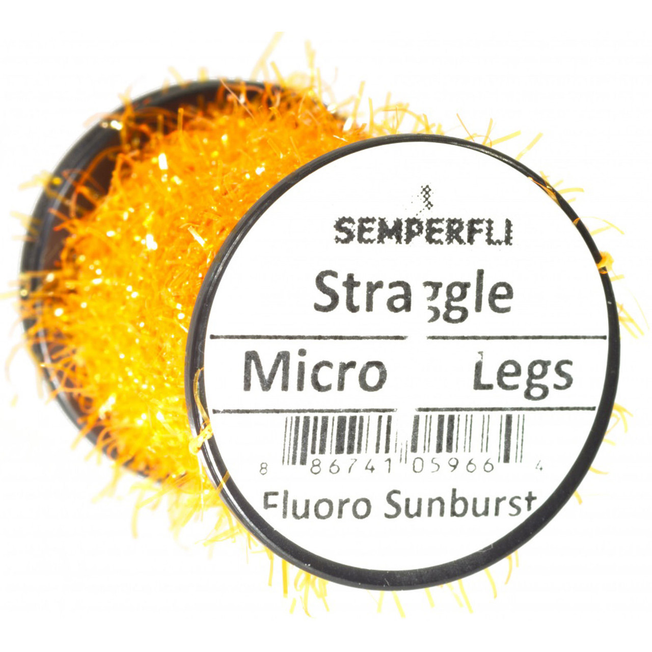 Semperfli Straggle Legs Fl. Orange Sunburst