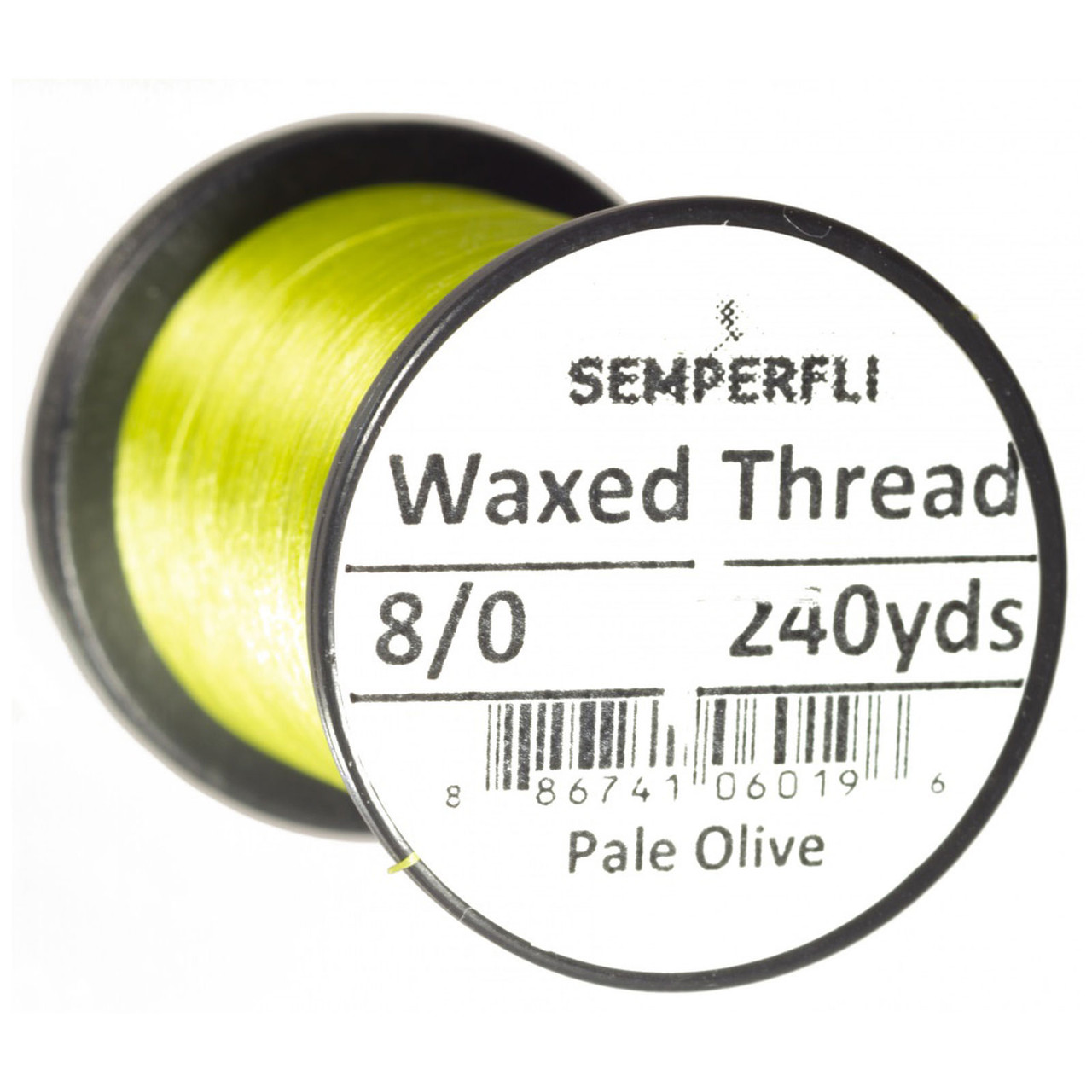 Semperfli Classic Waxed Thread 8/0 Pale Olive