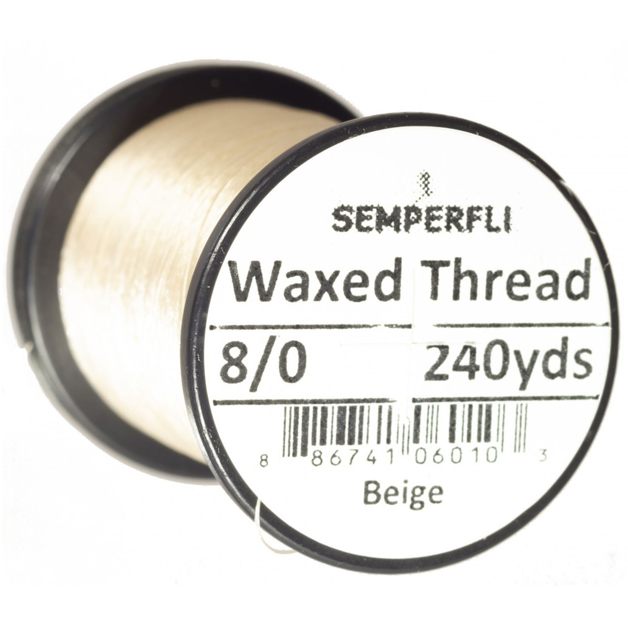 Semperfli Classic Waxed Thread 8/0 Beige