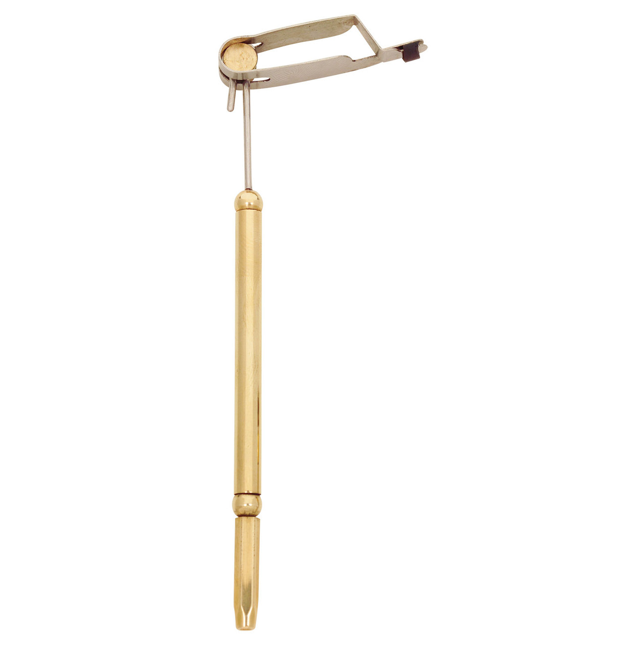 Dr. Slick Rotary Hackle Plier Stainless Steel Jaws Fly Fishing Tying All Types Brass Large
