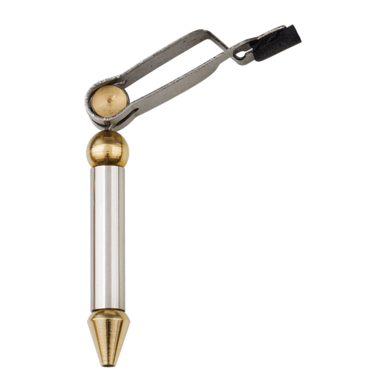 Dr. Slick Rotary Hackle Plier Stainless Steel Jaws Fly Fishing Tying All Types Brass Small