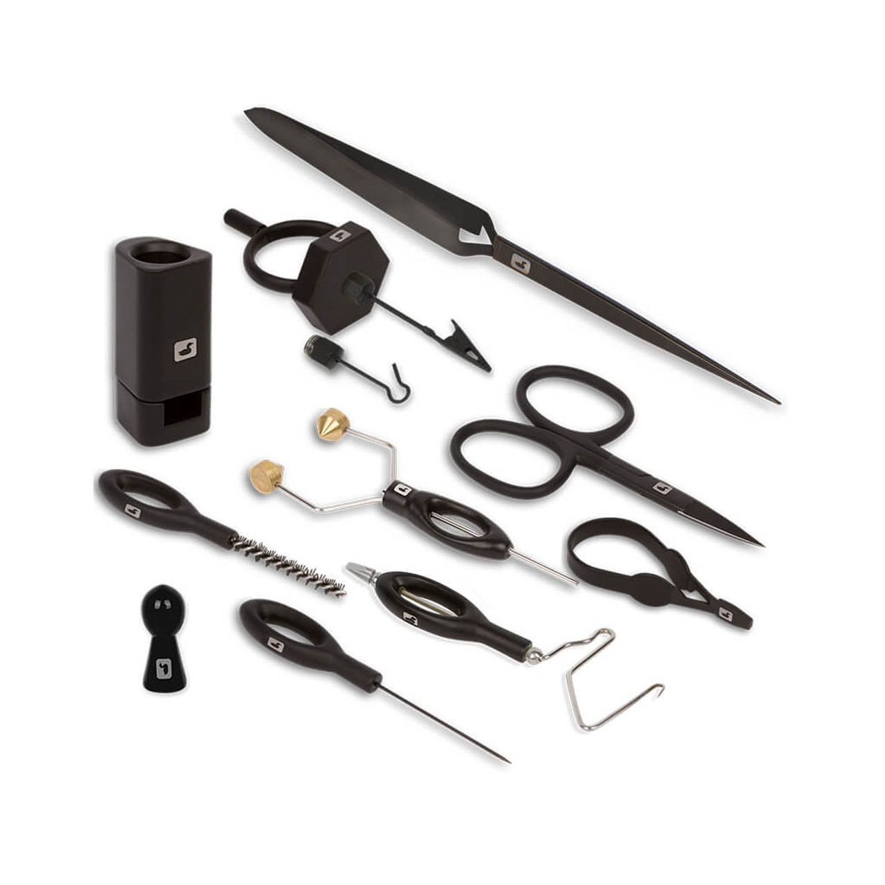 Loon Complete Fly Tying Tool Kit Black