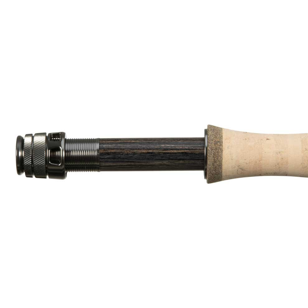 G. Loomis IMX-PRO Creek reel seat with dark wood spacer