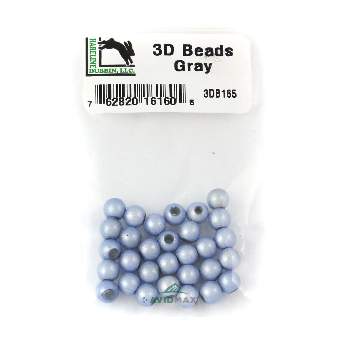Hareline 3D Beads (30 pk)