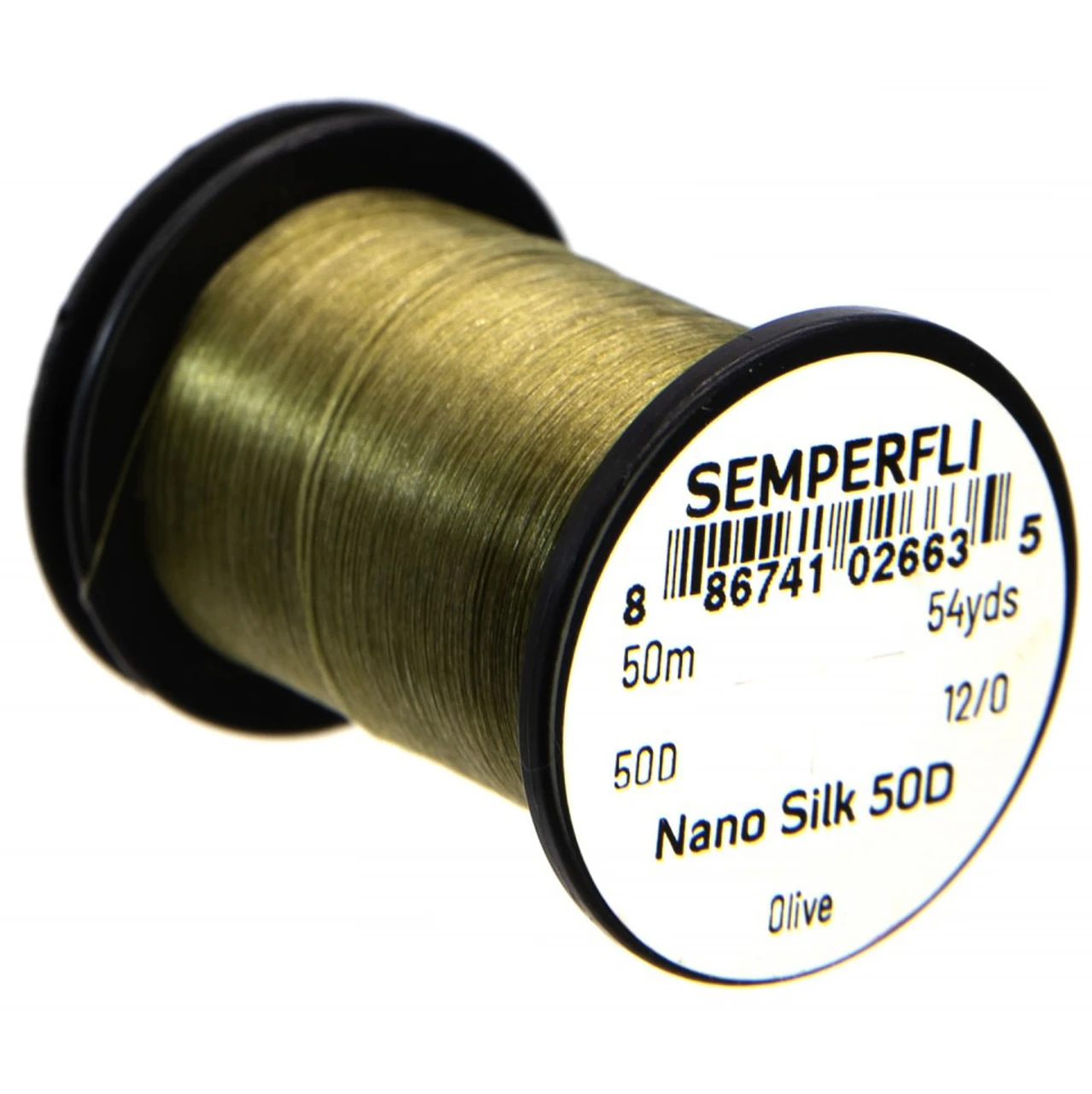 Semperfli Nano Silk 12/0 - 50D Olive