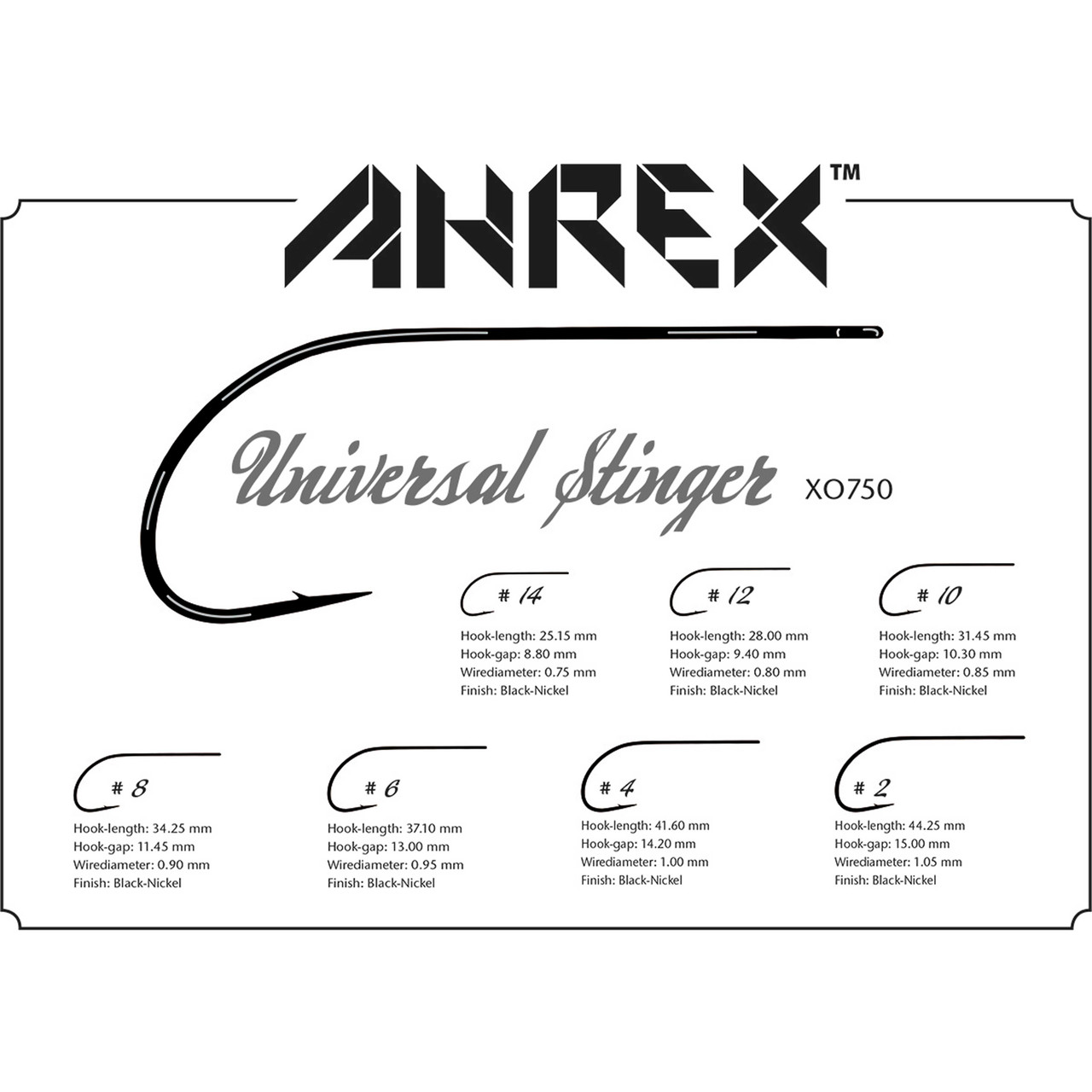 Ahrex AX0750 Universal Stinger Hook - view 2