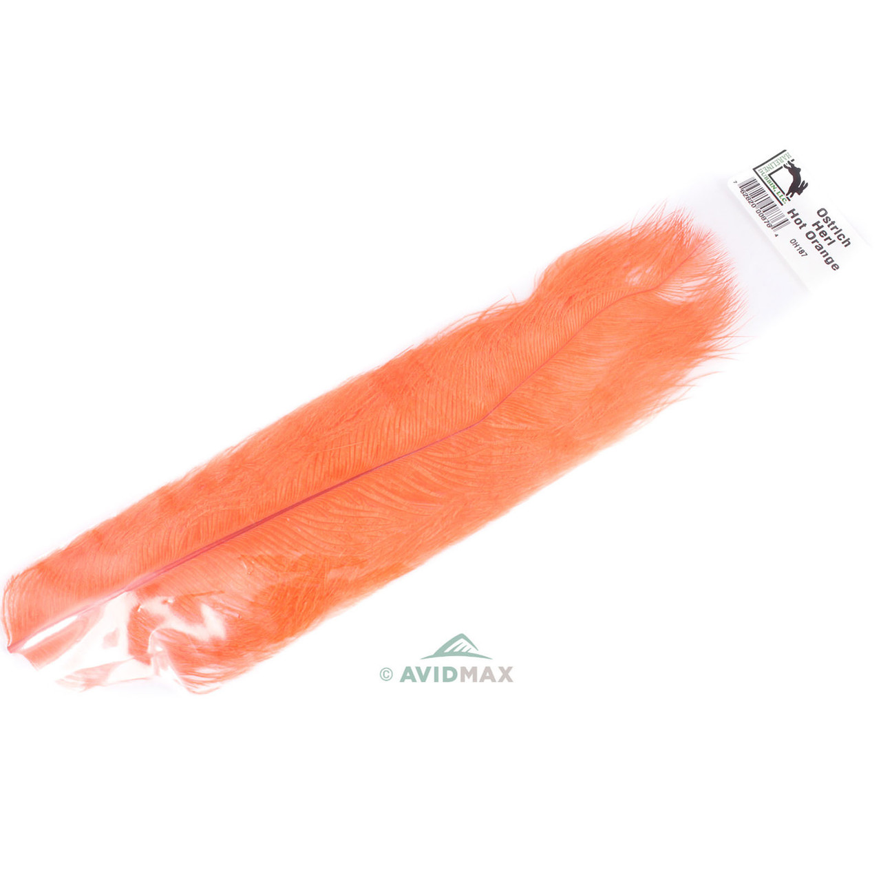Hareline Ostrich Herl Hot Orange