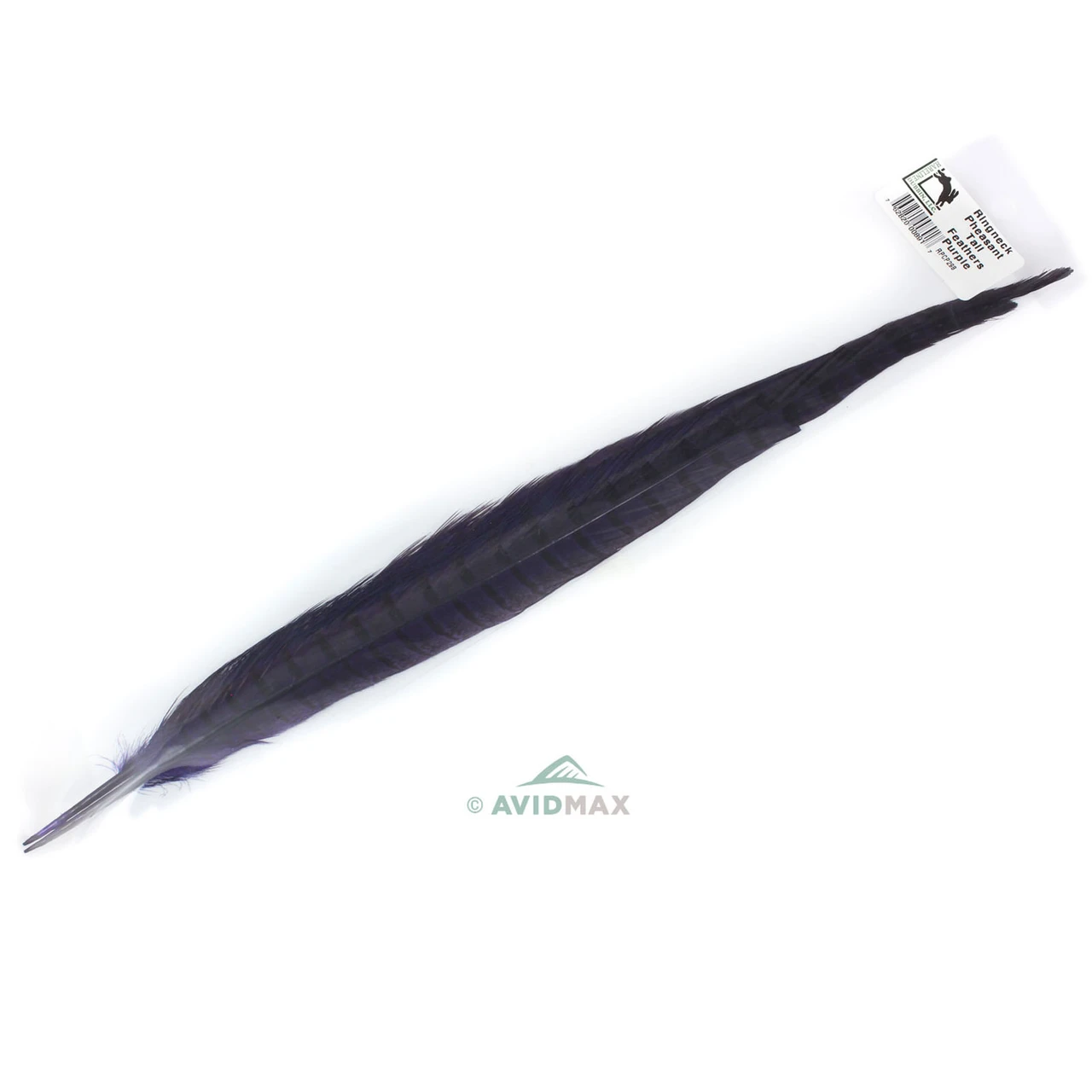 Hareline Ringneck Pheasant Tail Feathers Purple