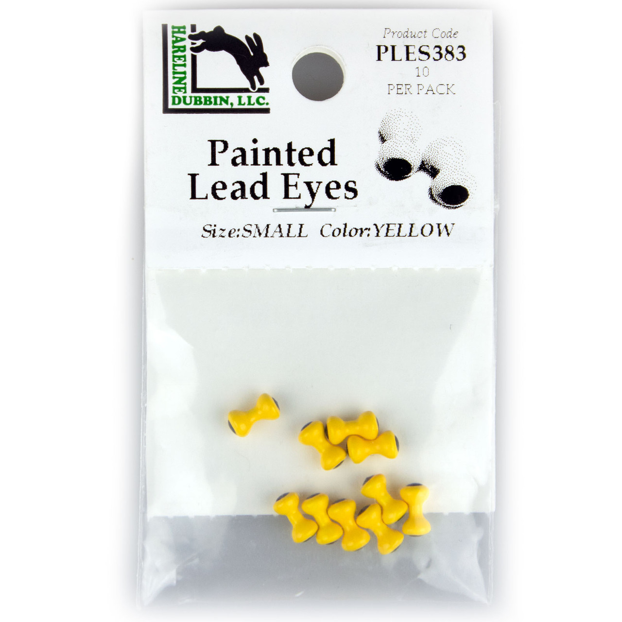 Hareline Painted Lead Dumbbell Eyes Hareline Painted Lead Dumbbell Eyes