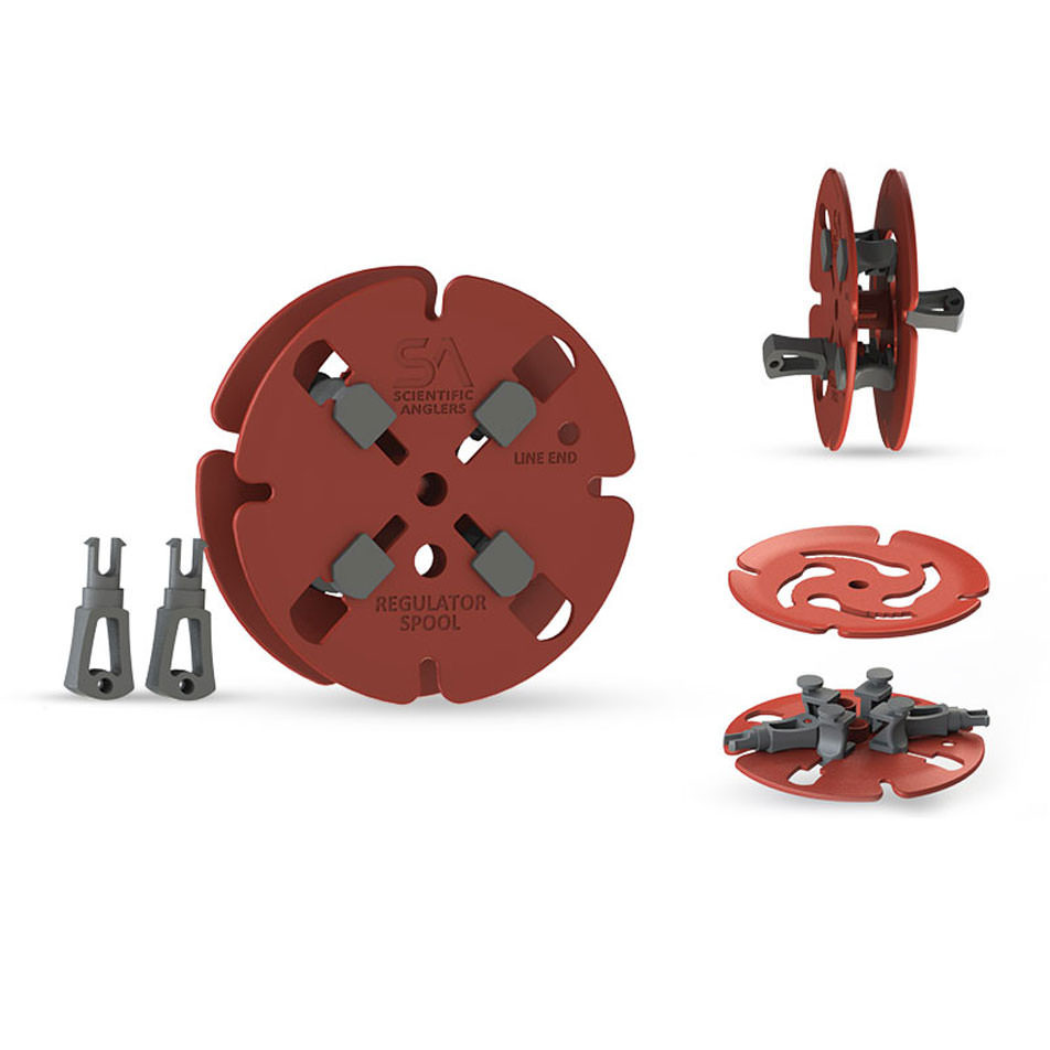 Scientific Anglers Regulator Spool Red Grey
