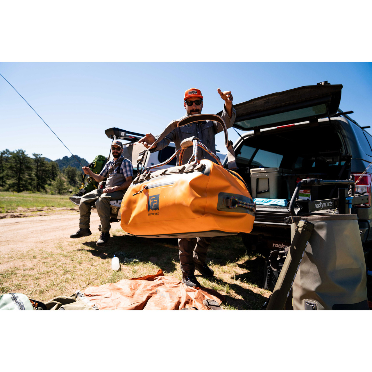 Fishpond Thunderhead Submersible Duffel ECO Cutthroat Orange