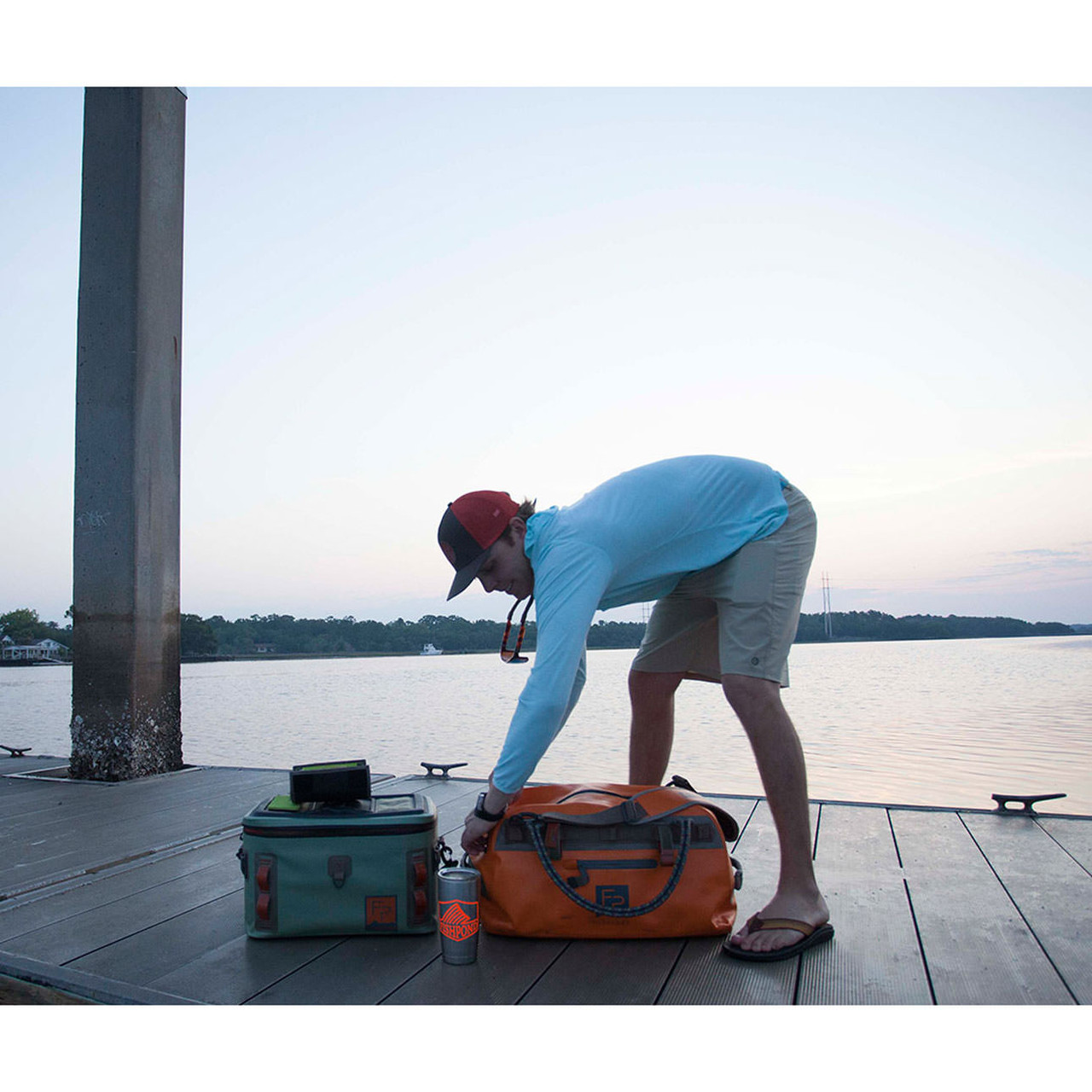 Fishpond Thunderhead Submersible Duffel ECO Cutthroat Orange - view 8